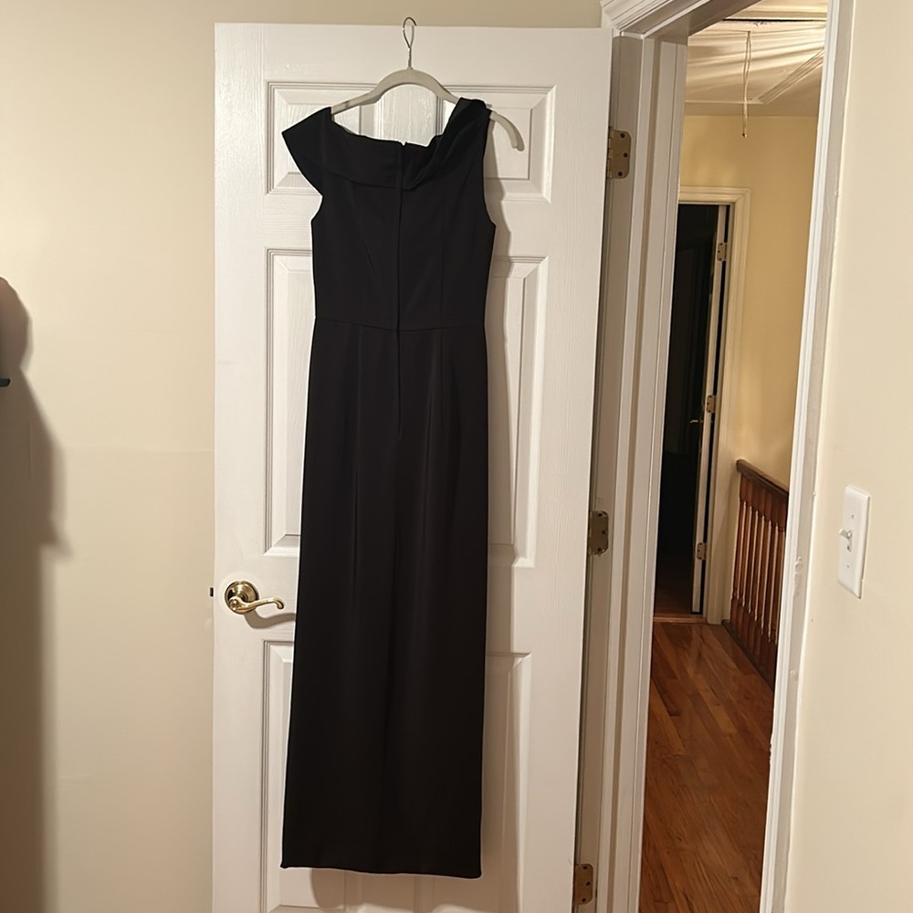 NWOT La Femme black evening gown - Picture 7 of 7